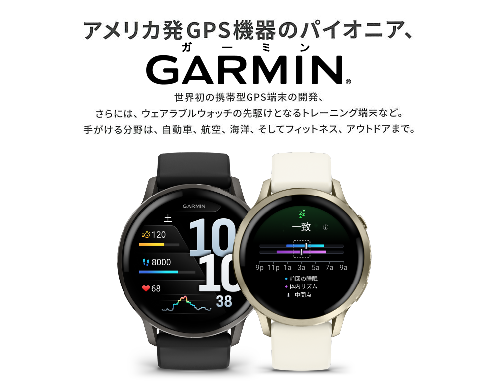 宝石おか お薦め アメリカ発GPS機器のパイオニア GARMIN